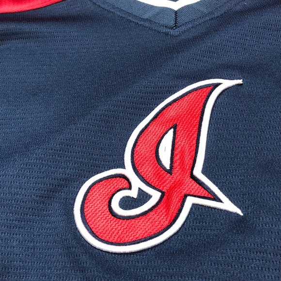 ‘90s Majestic Cleveland Indians Jersey Shirt - Picture 2 of 6